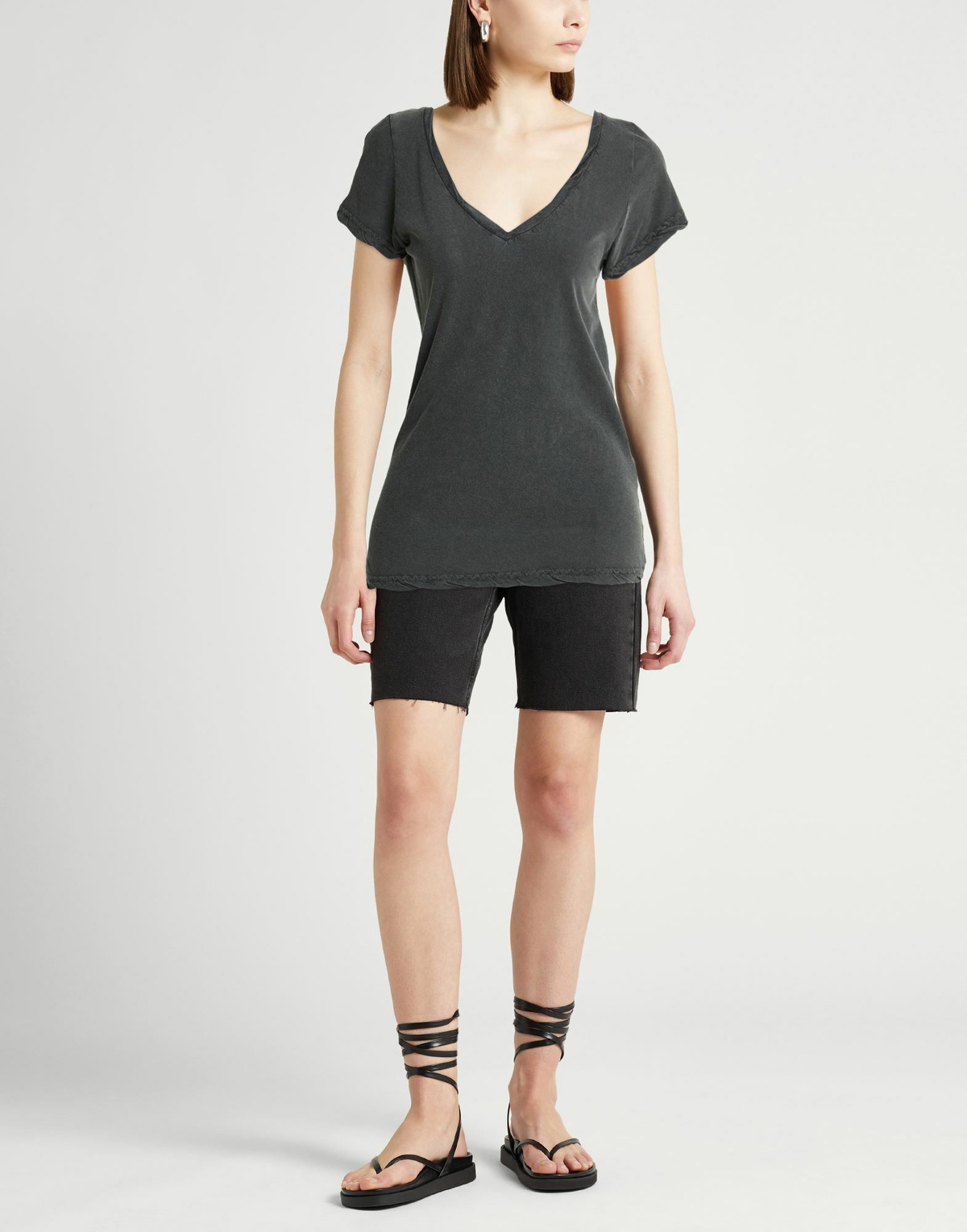 Crossley Womens T-shirt Charcoal