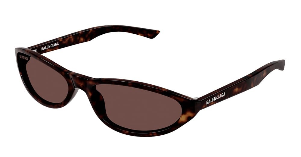 Balenciaga Eyewear Bb0007s-013 - Havana Sunglasses