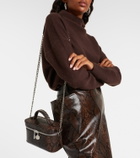 Stella McCartney Falabella Small snake-effect pouch