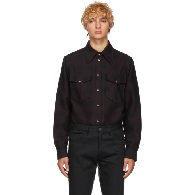 Photo: Isabel Marant Burgundy Check Victorh Shirt