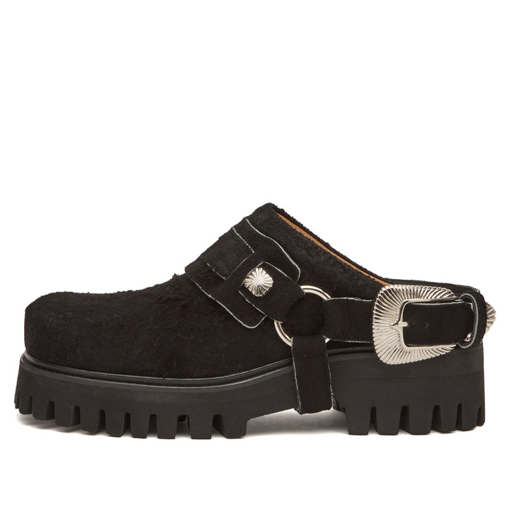 Photo: Toga Pulla Women's Suede Chunky Shoes in Black