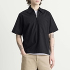 Universal Works Men's Broadcloth Ewan Shirt in Navy