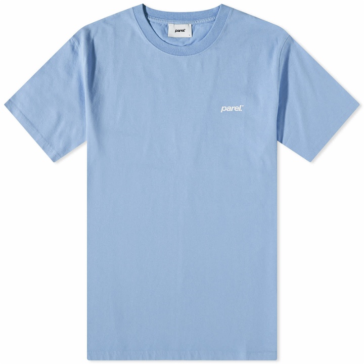 Photo: Parel Studios Men's Classic BP T-Shirt in Faded Blue