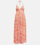 Heidi Klein Coral Gardens printed maxi dress