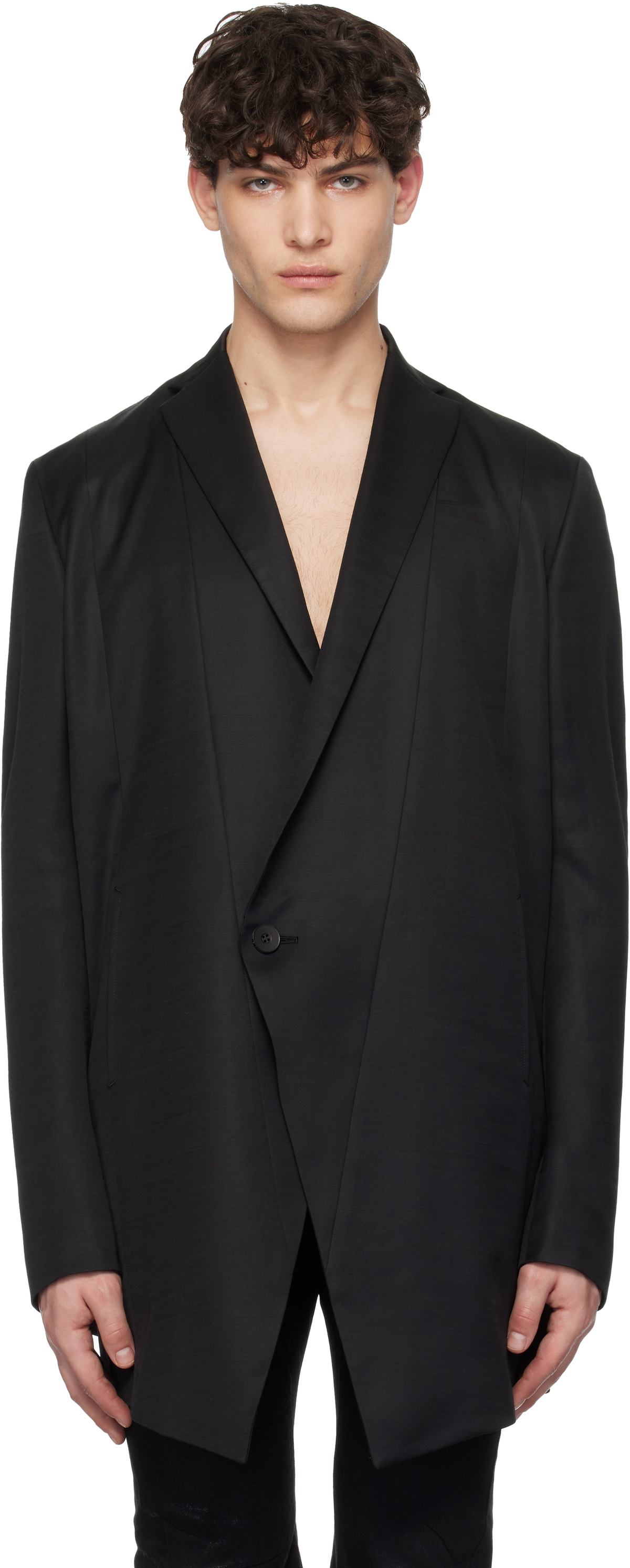 Julius Black Jet Blazer Julius