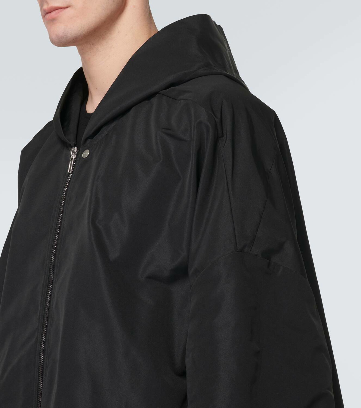 rick owens hooded jacket