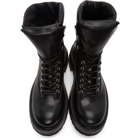 ADYAR SSENSE Exclusive Black Lace-Up Boots