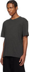 LEMAIRE Black Short Sleeve T-shirt