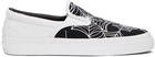 Converse Black & White Roll Up One Star CC Pro Slip-On Sneakers