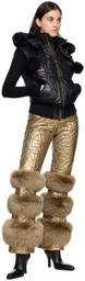 Moose Knuckles x Telfar Gold Telfar Edition Quilted Bomber Trousers