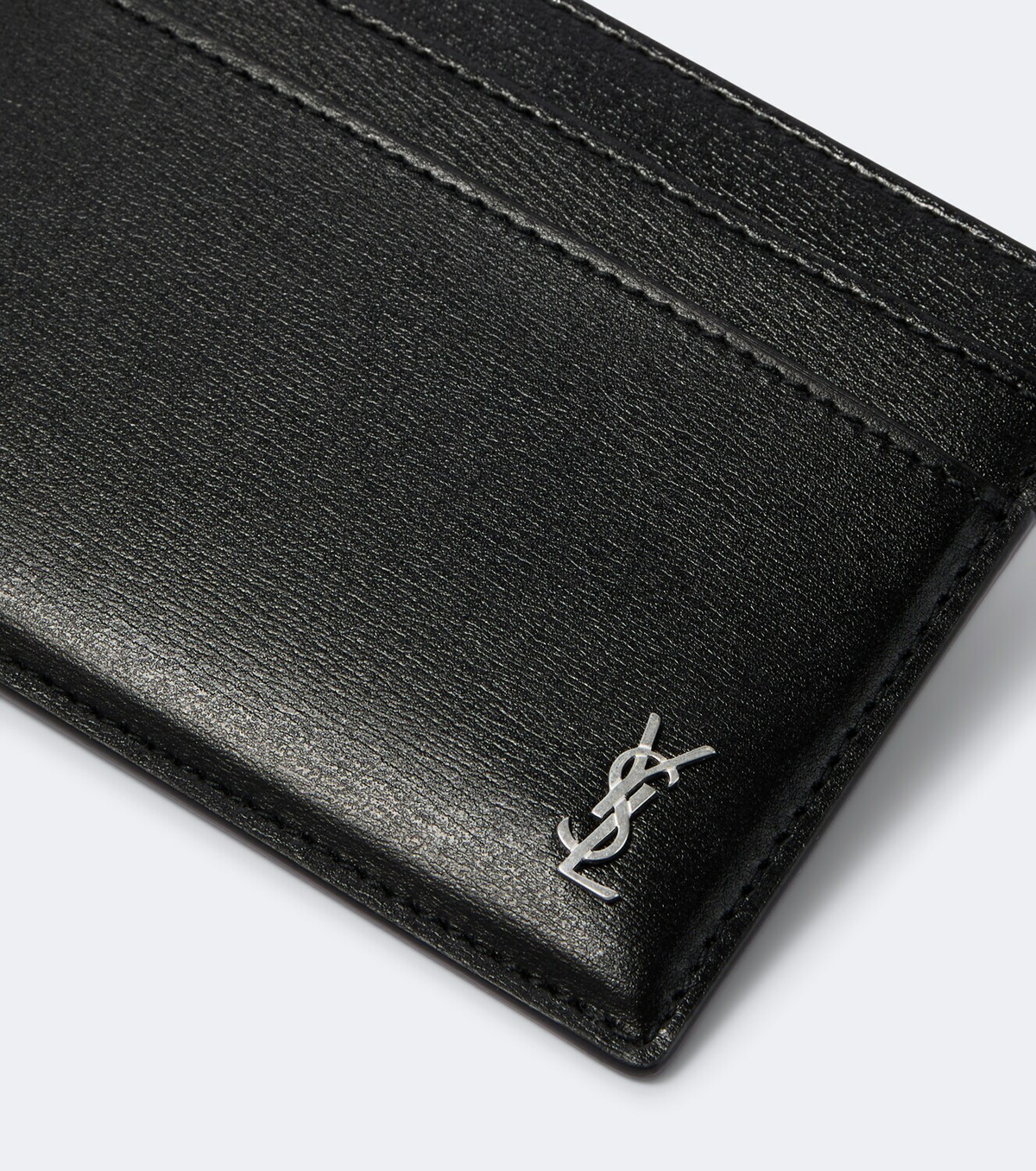 Saint Laurent Cassandre leather card holder