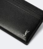 Saint Laurent Cassandre leather card holder