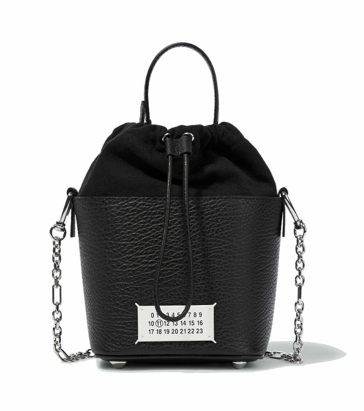 Photo: Maison Margiela - 5AC leather and cotton shoulder bag