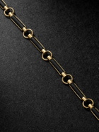 Foundrae - Element 18-Karat Gold Onyx Chain Bracelet