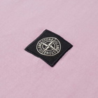 Stone Island Junior Patch Logo T-Shirt in Pink