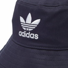 Adidas Men's Trefoil Bucket Hat in Shadow Navy