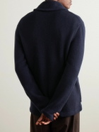 Ralph Lauren Purple label - Double-Breasted Shawl-Collar Cashmere Cardigan - Blue