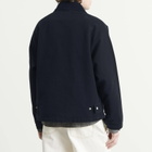 Foret Men's Cinder Clasp Canvas Jacket in Navy