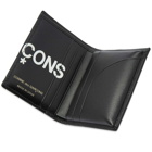 Comme des Garçons SA0641HL Huge Logo Wallet in Black
