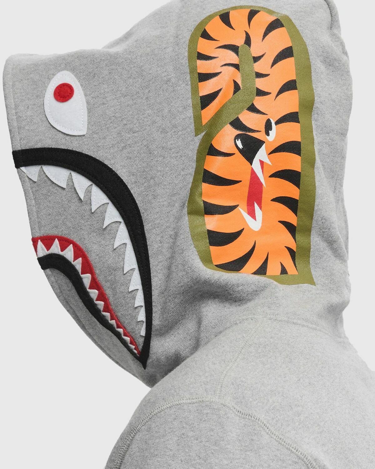 トップス A BATHING APE SHARK PULLOVER HOODIE A Bathing Ape Men Shark Pullover Hoodie black