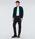 John Smedley 16.Singular zip-up wool jacket