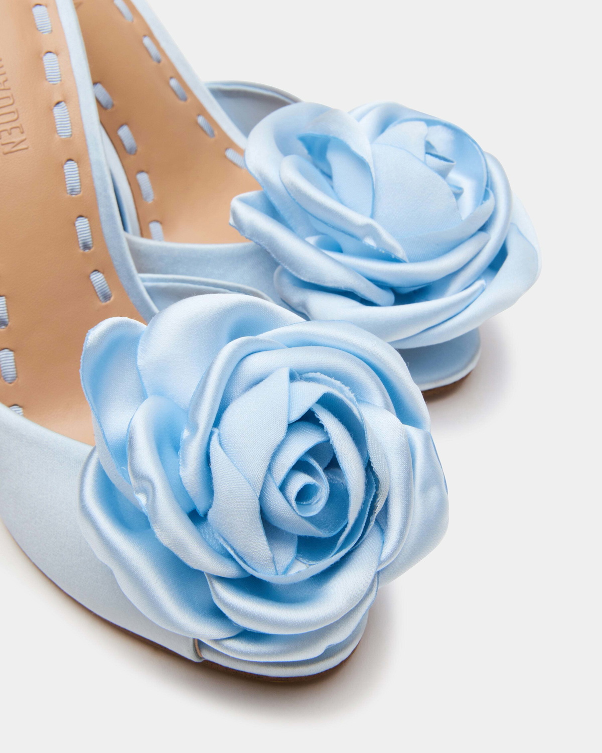 Steve Madden Priyaa-F Heels in Blue Satin