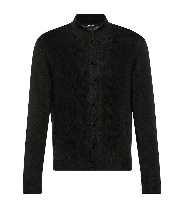 Photo: Tom Ford Knitted silk top