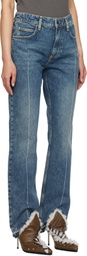 GUESS USA Blue Vintage Light Washed Jeans