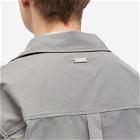 Han Kjobenhavn Men's Ripstop Nylon Cargo Shirt in Dark Grey