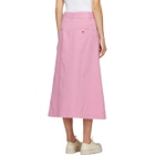 Rika Studios Pink Denim Blush Skirt