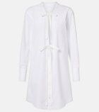 Maison Margiela Cotton poplin shirt dress