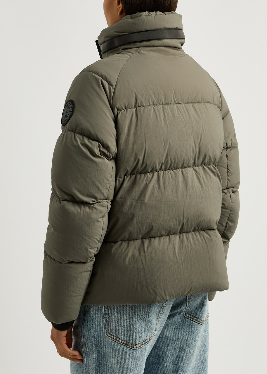 Canada Goose Junction Quilted Hooded Shell Jacket Sage Canada Goose