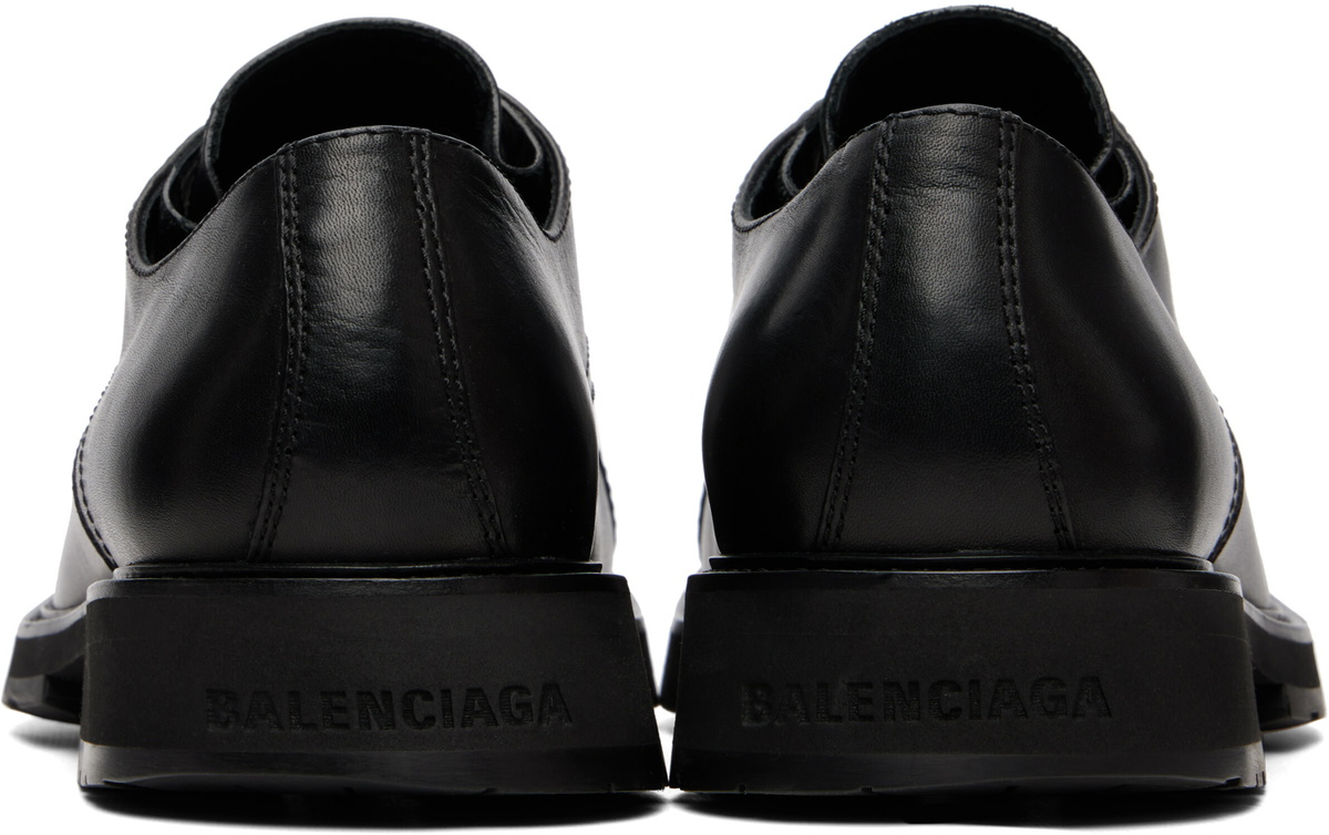 Balenciaga Black Truck Derbys