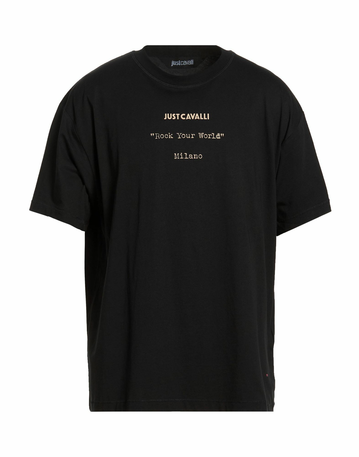 Just Cavalli Mens T-shirt in Black