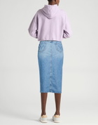 Mother Womens Denim skirt in Blue
