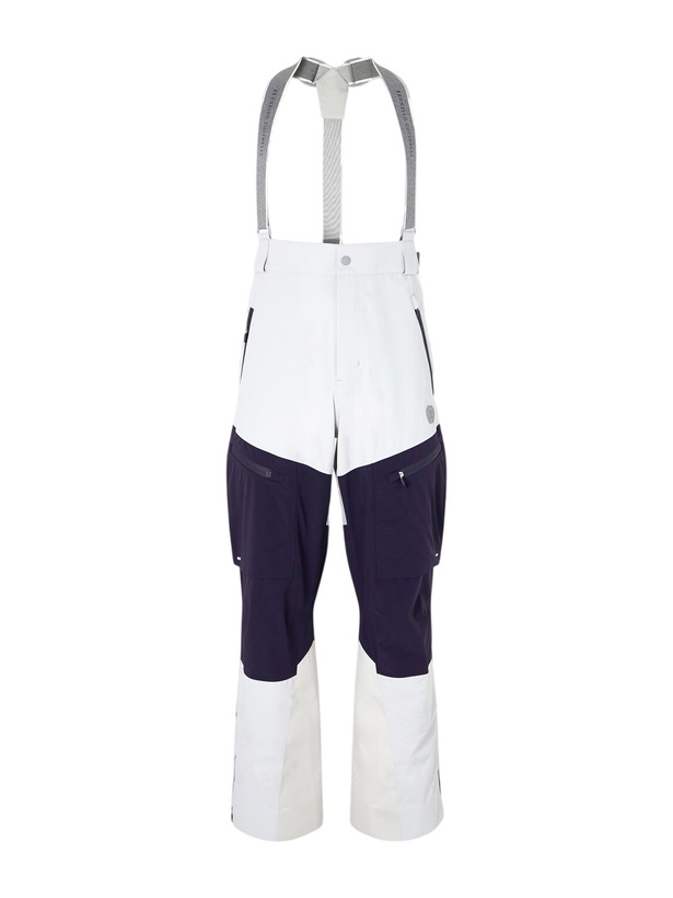 Photo: Brunello Cucinelli - Straight-Leg Panelled Shell Ski Pants - Blue