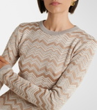 Missoni Zigzag knitted minidress