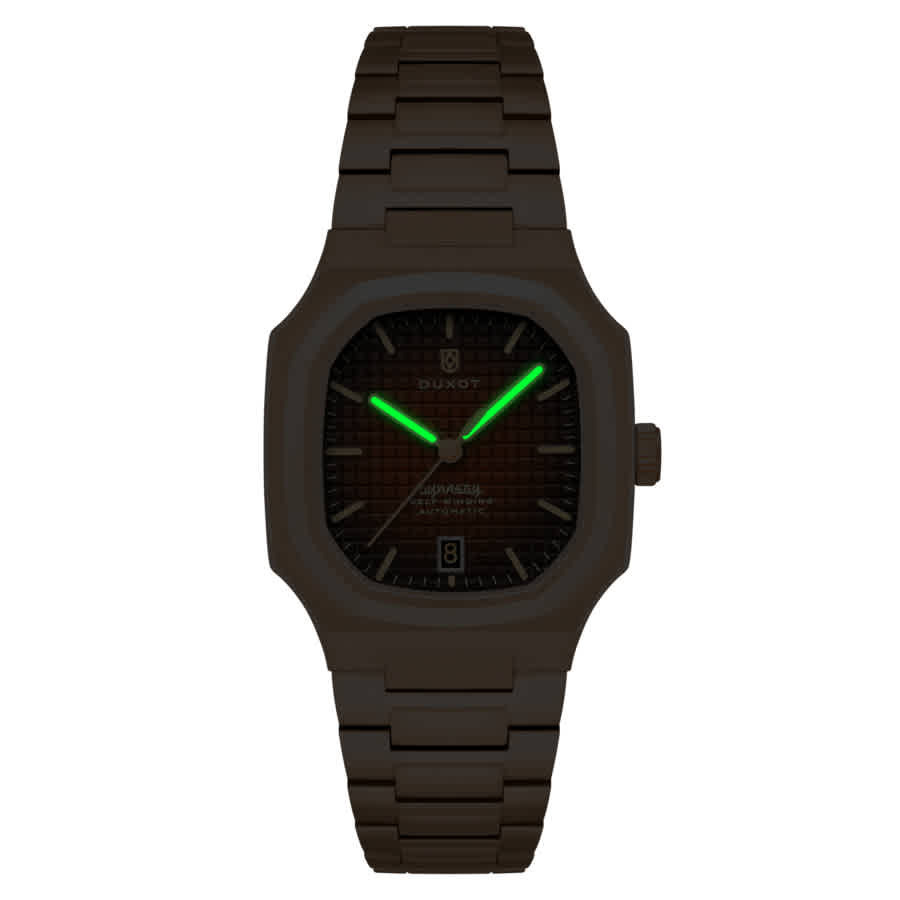 Duxot Colmar Automatic Brown Dial Mens Watch DX-2069-55