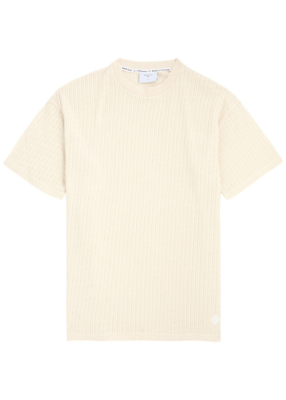 Photo: Percival Pointelle Cotton T-shirt Cream