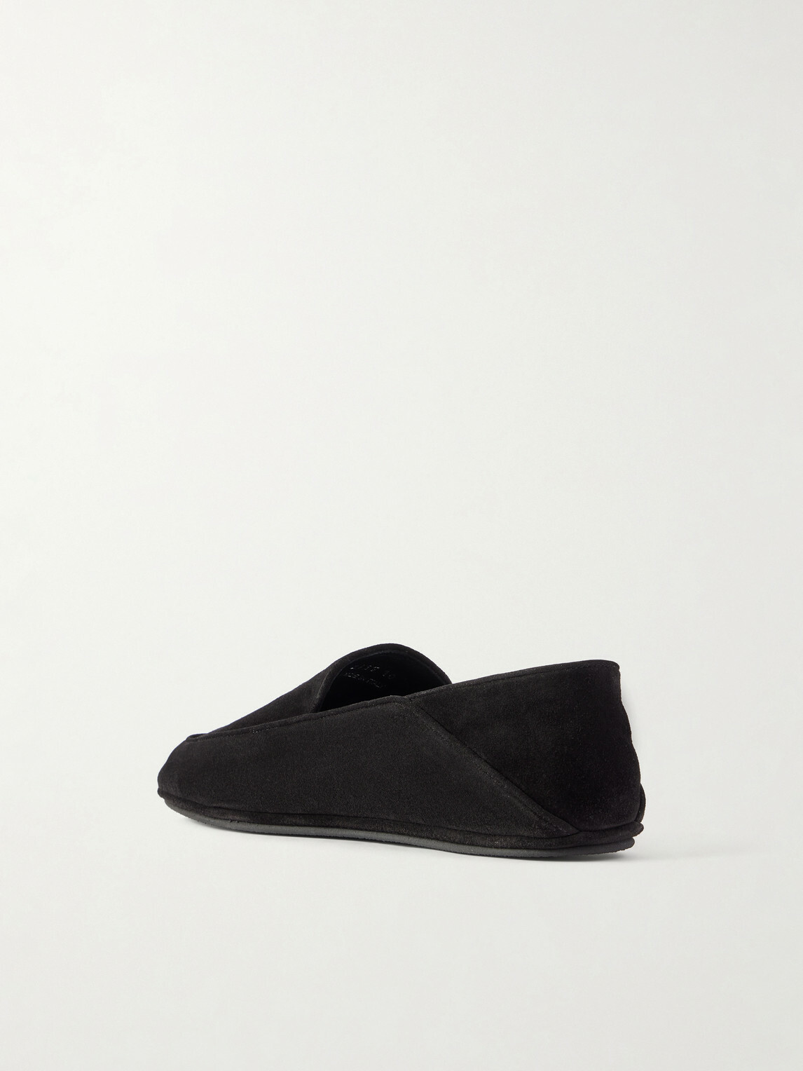 John Lobb - Kingston II Collapsible-Heel Suede Loafers - Black