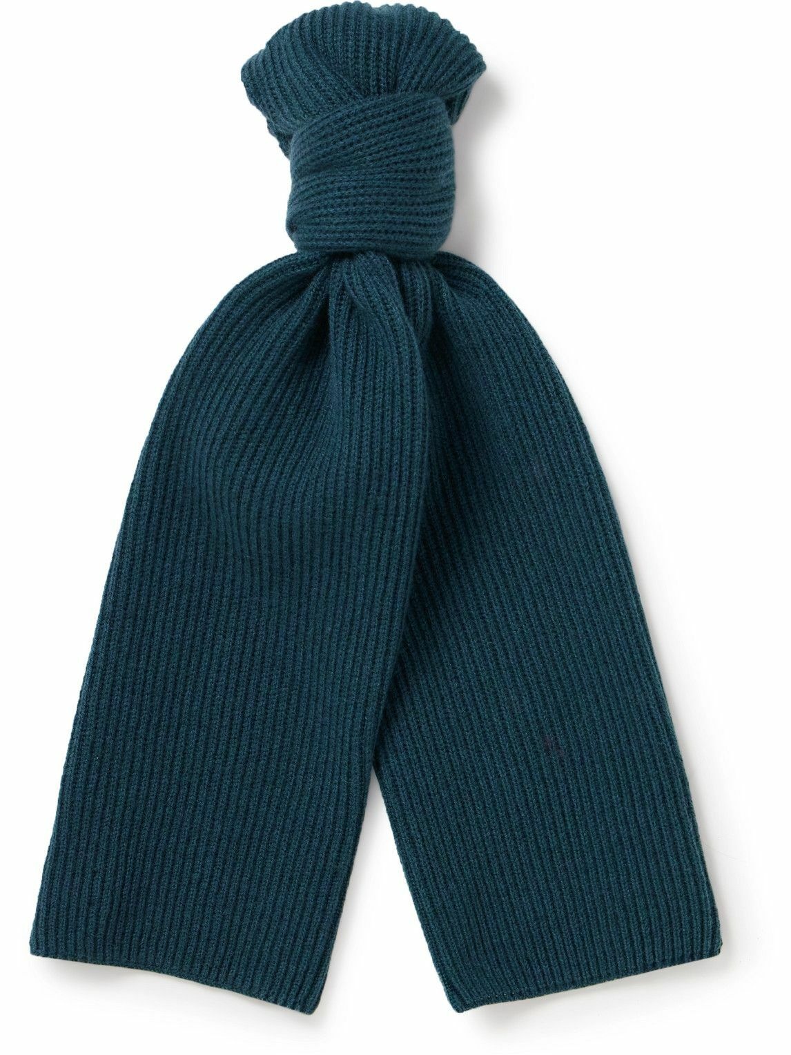 Photo: Johnstons of Elgin - Ribbed Cashmere Scarf