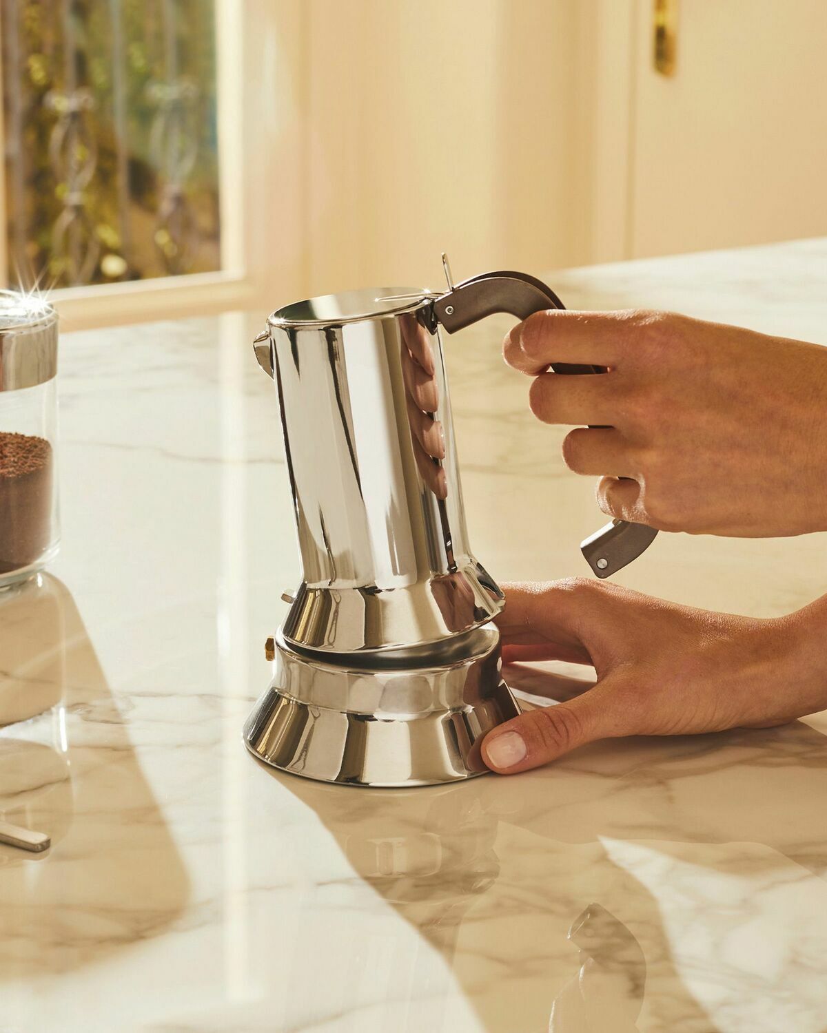 Alessi ESPRESSOMASCHINE silver Mens Kitchen- & Tableware