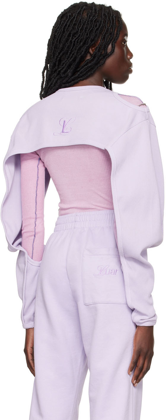 Luar Purple Bolero Long Sleeve T-Shirt