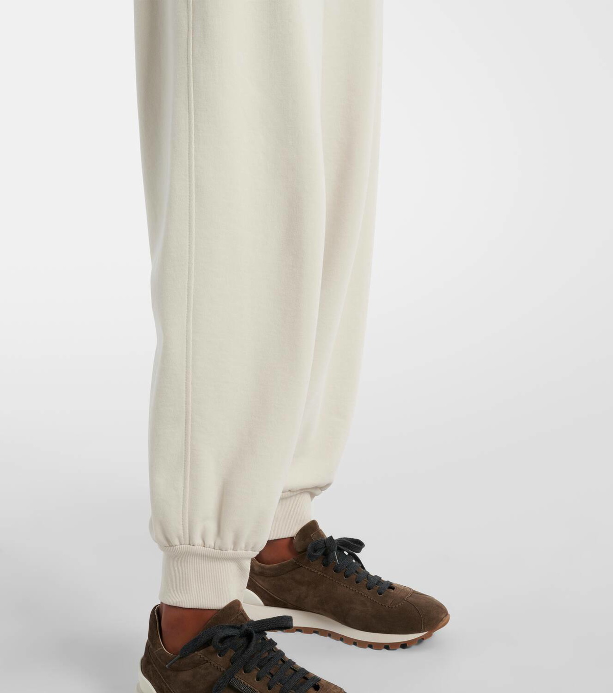 Brunello Cucinelli Cotton jersey sweatpants
