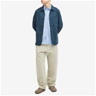 Portuguese Flannel Men's Twill Chore Jacket in Navy