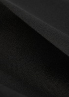 Vowels Tapered-leg Wool-blend Trousers Black