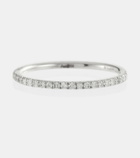 Ileana Makri Thread Band 18kt gold ring with diamonds