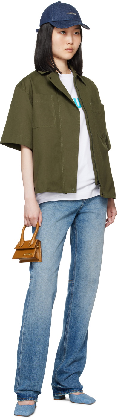 JACQUEMUS White La Casa 'Le t-shirt Typo' T-Shirt Jacquemus