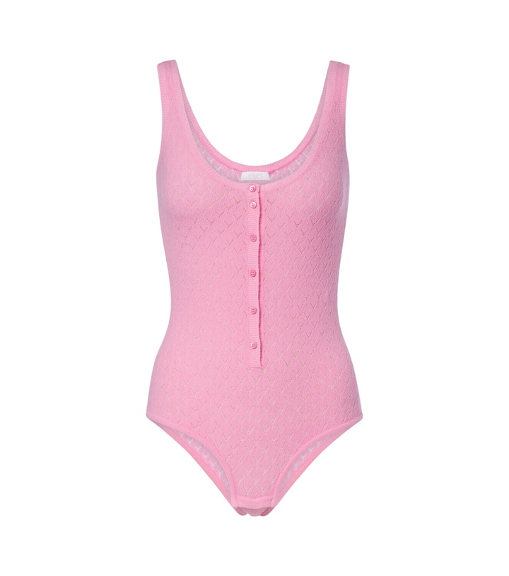 Photo: Eres Gourmandise pointelle wool-blend bodysuit