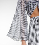 Alexandra Miro Natalia gingham crop top